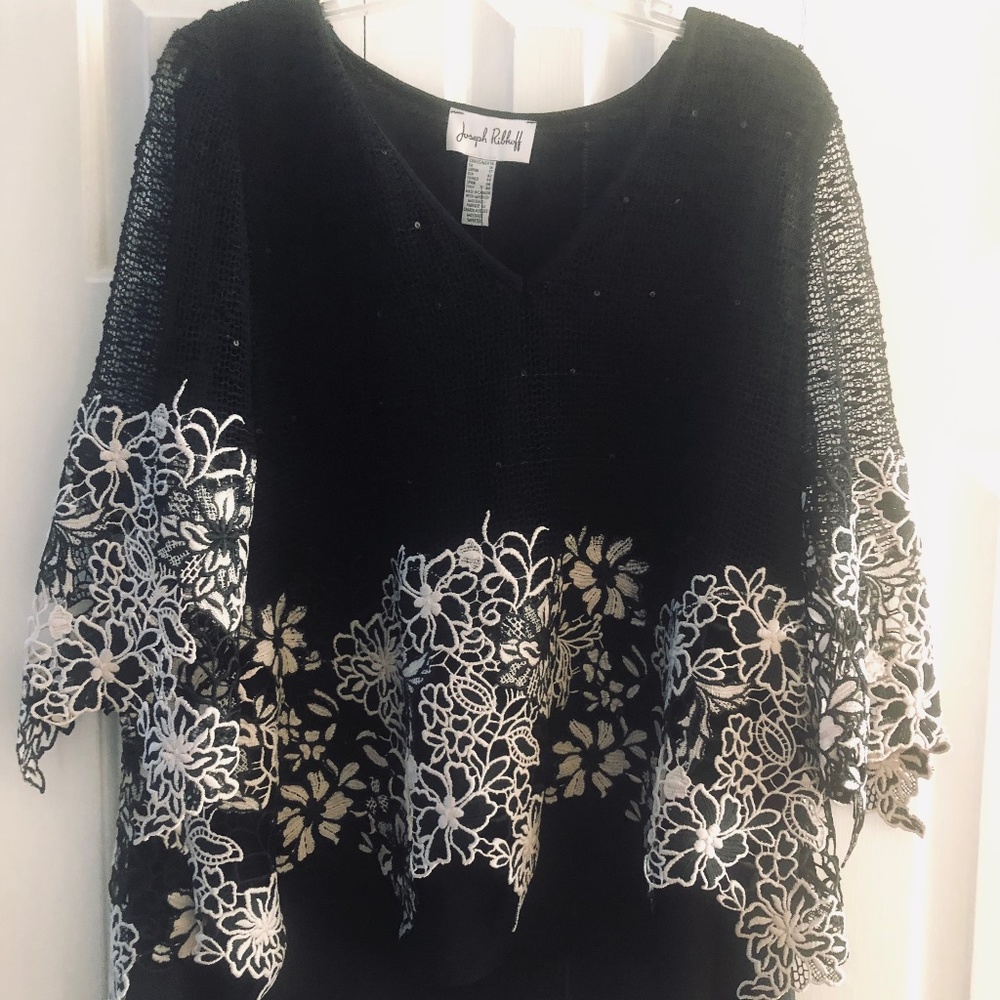 Joseph Ribkoff size 14 blouse
